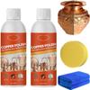 Brass Cleaner Brass Cleaner and Polishing Spray Natural Brass Cleaner Composite Pot and Pan Cleaner for Metal Polishing Gentle Cleansing and Removes Rust view 1