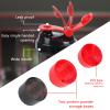 NATUREKIT Shaker Bottle,Protein Shaker with Powder Storage Container 18oz, Leak Proof and Durable, Gym Bottle Portable Pre Workout for Mix & Drink Shakes & Smoothies,Dishwasher Safe,BPA Free,Red view 3