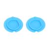 2pcs Silicone Wax Warmer Liner Bowl Professional Home Salon Safe Wax Warmer Replacement Pot 400ML (Blue) view 4