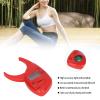 ZzzaNa Fat Caliper Tester, Body Fat Electronic Caliper and Measuring Tape for Accurately Measuring Ruler (Color : Rot) view 2