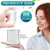 Amabro Dental Floss Dispenser, 88Pcs Floss Pick Holder Automatic Floss Pick Boxes Reusable Flosser Organiser Case Clean Flossers Toothpicks Replacement Teeth Cleaning view 2