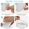 Amabro Dental Floss Dispenser, 88Pcs Floss Pick Holder Automatic Floss Pick Boxes Reusable Flosser Organiser Case Clean Flossers Toothpicks Replacement Teeth Cleaning view 4