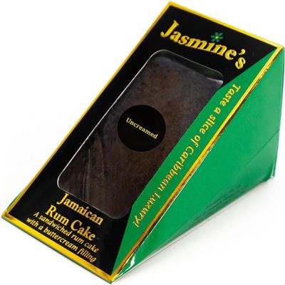 (Pack of 3) (Freshly Baked 10 day shelf life) Jasmine's Jamaican Rum Cake - Uncreamed Luxury Slices | Caribbean Rum Cake for Desserts, Birthday Cake, Gift, Parties, Christmas Cake
