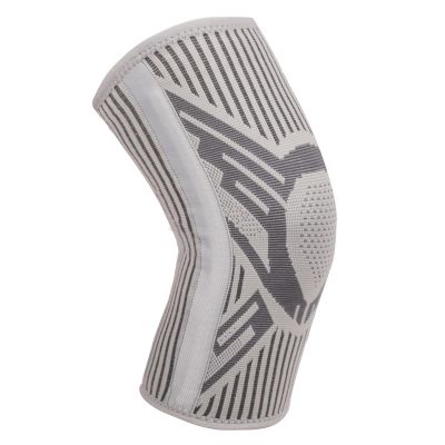 Yasdyri Knee Brace with Side Stabilizers Compression Knee Support for Women and Men Knee Sleeves for Running, Arthritis, Ligament Damage, Meniscus Tear, Joint Pain Relief, ACL (Gray, L)