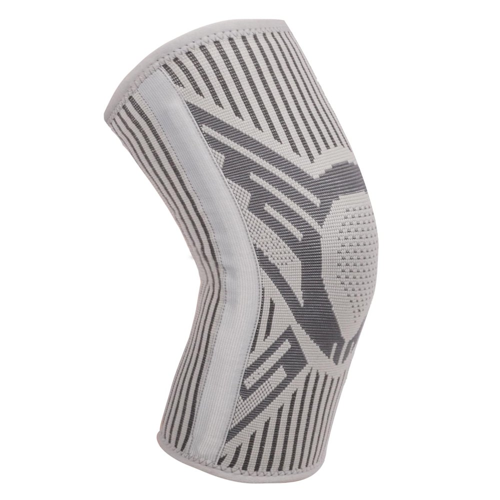 Yasdyri Knee Brace with Side Stabilizers Compression Knee Support for Women and Men Knee Sleeves for Running, Arthritis, Ligament Damage, Meniscus Tear, Joint Pain Relief, ACL (Gray, L)