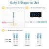 Wondfo Ovulation Test Strips 25 Pack Ovulation Predictor Kit with Urine Cups to Know Your Most Fertile Days 5MM Width view 4