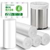 PANSUN Selected 220 Counts Small Bin Bags,5l Bin Liners,42cm*50cm Pedal Trash Can Liners For Bathroom Toilet Bedroom Office view 1
