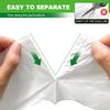 PANSUN Selected 220 Counts Small Bin Bags,5l Bin Liners,42cm*50cm Pedal Trash Can Liners For Bathroom Toilet Bedroom Office view 4