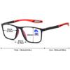 ABETOS Blue Light Blocking Reading Glasses TR90 Ultralight Flexible Computer Readers Spring Hinge Square Frame Fashion Comfortable Eyeglasses for Men Women (A Mix 3.0) view 2