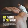 24 Rolls SPORTTAPE Tearable 5cm x 4.5m Elastic Adhesive Bandage EAB  Strong-Grip, Breathable Sports Tape | Rugby Lifting, Joint Support, Compression & Thumb Taping  White view 4