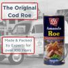 Amanda 555: Tinned Cod Roe | The Original Cod Roe | High in Protein Omega 3 Vitamin D & B12 | MSC Certified, Sustainable, and Delicious | Perfect for Home or Fish & Chip Shops (600g) view 2