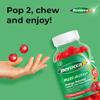 Berocca Multi-Action Multivitamin Gummies - Including Vitamin D, C, A, B-Complex (B1, B2, B3, B6, B7 & B12), E - Supplement for Women, Men and Kids - 60 Gummies - Cherry Flavour view 3