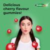 Berocca Multi-Action Multivitamin Gummies - Including Vitamin D, C, A, B-Complex (B1, B2, B3, B6, B7 & B12), E - Supplement for Women, Men and Kids - 60 Gummies - Cherry Flavour view 4