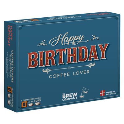 Gourmet Birthday Coffee Gifts for Men & Women with 3 World's Finest Coffees