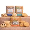 Farmhouse Sugar Free Biscuits For Diabetics Multipack Selection Vareity Box with zamfoods nutrition pack I Pack of 3 I - Viennese Shorties, Ginger & Choc Chip Cookies view 2