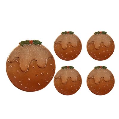 Christmas Pudding Chocolate Gift (Ruby Chocolate)