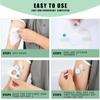 20 Pcs Waterproof Libre Sensor Covers - Breathable and Comfortable Adhesive Patches for Freestyle Libre, Transparent CGM Protection for Long-Lasting Use view 3