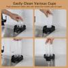 keppy Glass Rinser for Kitchen Sink Bottle Cups Washer for Sink Attachment Bar Glass Rinser ABS Kitchen Sink Accessories with Soft Water Tube view 4