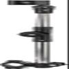 RAYACO Wheelchair Umbrella Mount Stand, Wheelchair Stroller Bike Umbrella Attachment Adjustable Wheelchair Bike Umbrella Mount Holder Handle Bar Holder Clamp Supporter Connector view 1