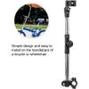 RAYACO Wheelchair Umbrella Mount Stand, Wheelchair Stroller Bike Umbrella Attachment Adjustable Wheelchair Bike Umbrella Mount Holder Handle Bar Holder Clamp Supporter Connector view 2
