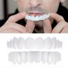 Flipped Warmth 2 Pairs False Teeth Clip in Veneers Teeth for Upper And Lower, Instant Veneers Dentures Fake Teeth Smile Teeth Top And Bottom Teeth Veneers for Women And Men view 1