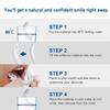 Flipped Warmth 2 Pairs False Teeth Clip in Veneers Teeth for Upper And Lower, Instant Veneers Dentures Fake Teeth Smile Teeth Top And Bottom Teeth Veneers for Women And Men view 3