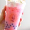 Vegan Milk Bubble Tea Kit Gift Box | 3 Servings | Set includes Strawberry Powder, Blueberry Popping Boba and Paper Straws | By The TeaShed view 3
