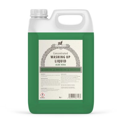 Celtic Clean - Washing Up Liquid - Aloe Vera - 5 Litre