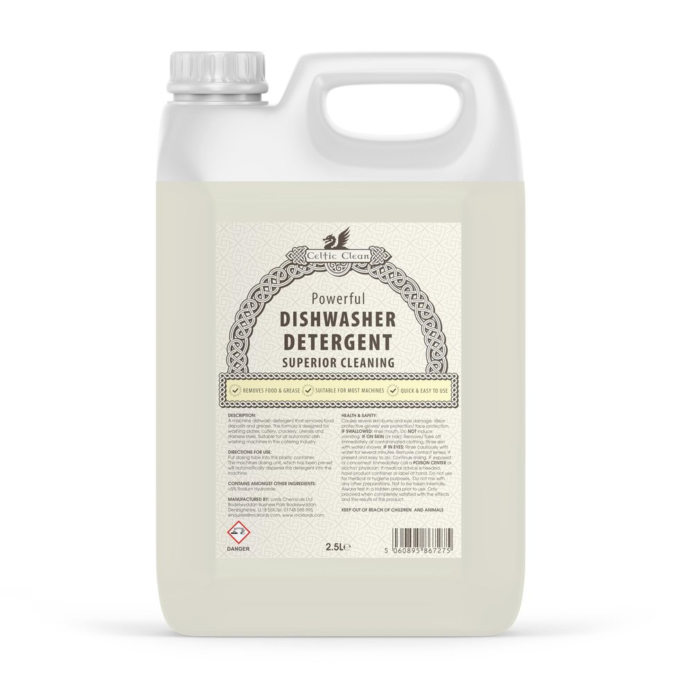 Celtic Clean - Dishwasher Detergent - 2.5 Litre