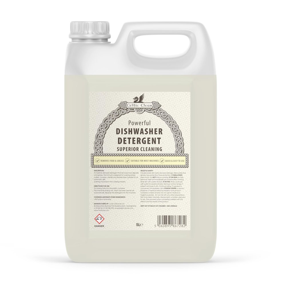 Celtic Clean - Dishwasher Detergent - 5 Litre