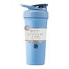 BlenderBottle Strada Sleek Shaker Cup Insulated Stainless Steel Water Bottle with Wire Whisk, 25-Ounce, Dusty Blue view 1
