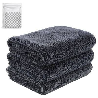 YCYATS Sparkling Wipes Drying Towel, Sparkling Wipes XXL Dry Towel Reusable Fast Dry Thickened Magic Cleaning Cloth Shower Cubicle Cloth (40 x 60 cm, 3 Towels)