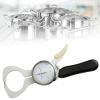 Fyearfly Body Skinfold Caliper, Stainless Steel Skinfold Tester Accurate Body Fat Measurement Device, for Beauty Salon Physical Examination Center view 2