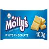 3 x Ms Molly's White Chocolate Bar 100G Delicious Tasty And Twisty Treat Gift Hamper For Birthday,Christmas Sold By Kidzbuzz