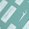 Individually Wrapped Dental Floss Picks-50 Count Professional Shred Rrsistant Flossers-Best Toothpicks Sticks Helps to Fight Tooth Decay-Super Cleanup Oral Care-for Family,Travel,Car,Hotel view 1