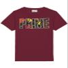 Snapit Funny Printed Prime Drink Hydration Flavour Logan Paul KSI Kids and Adults T-Shirts Wine view 1