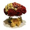 Gift Hamper Lind Ferraro Rocher Bouquet box roses flowers red pink White blue purple men Women Girlfriend boyfriend Premium Dairy (Medium) view 1