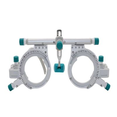 Cokvbato Adjustable PD 48-80mmTrial Lens Frame Optometric Universal Optical Trial Frame, 50g Ultralight Optometry Test Lens, Titanium Optical Test Eyepiece