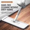 2024 New Lazy Person's Self-Washing Flat Mop, 360 Rotatable Flat Cleaning Mop, Self Wringing Flat Mop for Wet & Dry Use, Hands-Free Microfiber Mops for Floor/Hardwood Cleaning (With 6 Cloths) view 3