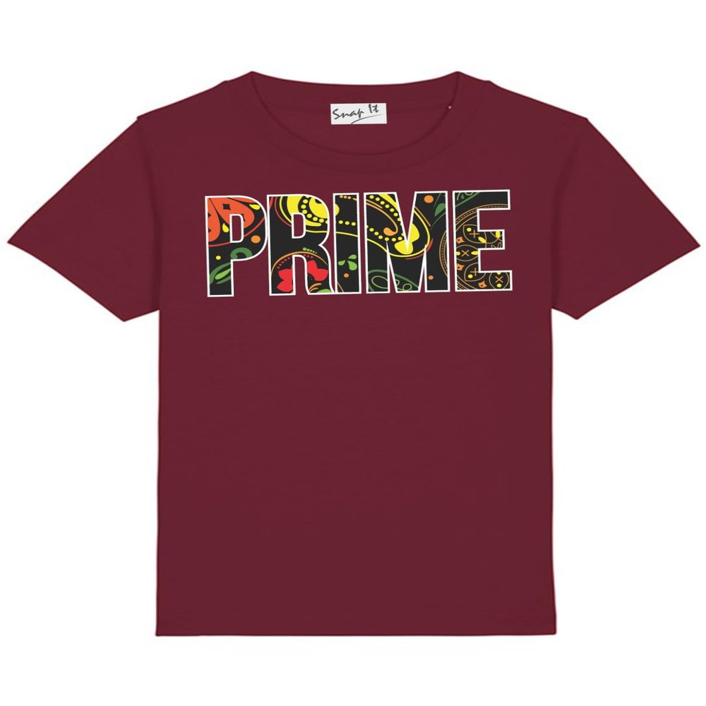 Snapit Funny Printed Prime Drink Hydration Flavour Logan Paul KSI Kids and Adults T-Shirts Wine