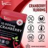 Cranberry Tablets 10,000mg 120 Vegan Tablets 2 Months Supply - High Strength Supplement for Women and Men Cranberry Extract for Urinary Tract Bladder and Kidney Support (not Capsules) UK Made GMO Free view 4