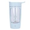 Electric Shaker Bottle 650ml, Electric Powder Mixer Cup, Portable Shaker Cups, Electric Protein Mixer Bottles, USB Charging Portable Blue Mixer Cup for Home Office view 1