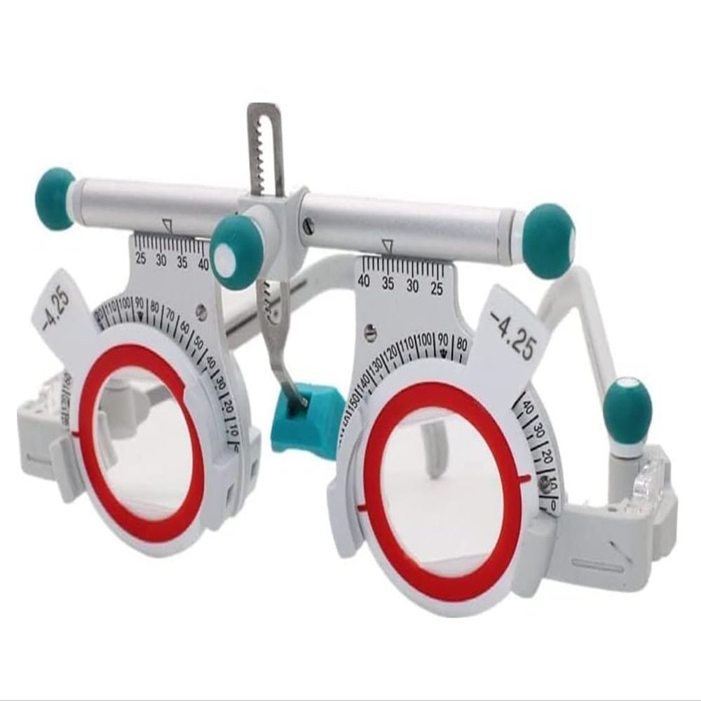 Cokvbato PD 48-80mm Universal Optical Trial Frame, Ophthalmic Optical Adjustable Trial Frame Ophthalmic Equipment, Eye Test Glasses Optical Trial Optometry Lens Frame