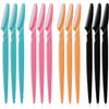 Geiomoo Eyebrow Razor Shaper, Face Hair Removers Shaver Trimmers, Dermaplaning Tool for Women and Men (12 Pack) view 1