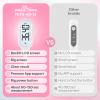 Digital Basal Body Temperature Thermometer Dual Modes: Easy@Home Fertility Thermometer with Backlight LCD Display, Premom APP | Ovulation Tracking & Charting | 1/100th Degree High Precision view 2
