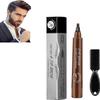 Beard Filling Pen, Beard Pen, Beard Filling Pen Kit, Waterproof Beard and Eyebrow Filling Pen Kit, Beard Filling Pen Kit, Beard Pencil Filler For Men (Light Brown) view 1