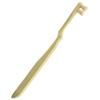 Toothwak Miswak Natural Toothbrush EcoGrip with 2 Replaceable Head for Beginners, Organic and Eco-Friendly with Wooden Bristles, Plastic Handle - (Vanilla Cream, Pack of 1) view 1
