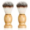 Badger Hair Shaving Brush, GLADFRESIT Handmade Soft Shave Brush with Wooden Handle for Men Home Cleansing Shaving Tool view 1