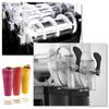 HLGKBY Electric Ice Crusher Slush Machine 5L Crushed Ice Maker, Fruit Beverage Ice Tea Juice Dispenser, 2 Tank Stainless Steel Drink Beverage Machine, Dispense A Variety Of Beverage view 3