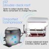 HLGKBY Commercial Ice Slush Machine 5L BPA-Free Container, 300W Frozen Drink Machine Ice-Cool Juice Frozen Slushie Maker Efficient Cooling Perfect for home Cafes Restaurants Bars view 3